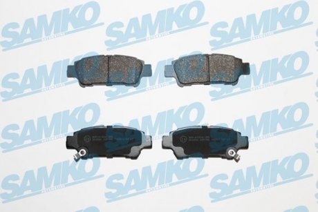 Тормозные колодки, дисковый тормоз (набор) SAMKO 5SP996 (фото 1)