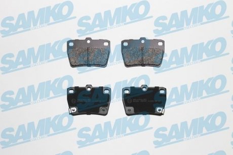 Тормозные колодки, дисковый тормоз (набор) SAMKO 5SP997 (фото 1)