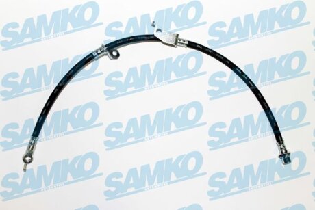 Фото 1 - шланг гальмівний (передній) Toyota Corolla 05-14 (L) (690mm) SAMKO 6T48422 Шланг гальмівний (передній) Toyota Corolla 05-14 (L) (690mm) SAMKO 6T48422 (фото 1)