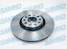 Диск тормозной A6/ALLROAD QUATTRO wentylowana przуd SAMKO A1561V (фото 1)