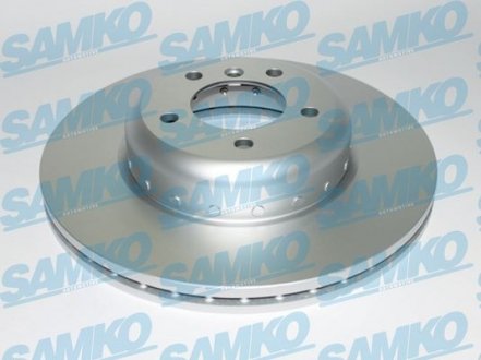 Диск тормозной bimetalic BMW SAMKO B2100VBR (фото 1)