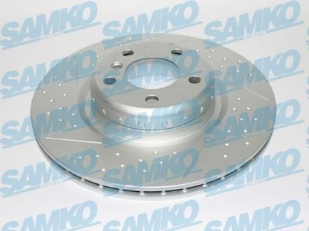 Диск тормозной bimetalic BMW SAMKO B2104VBR