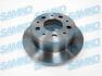 Диск тормозной DUCATO 06- JUMPER/BOXER niewentylowana zaciski Brembo SAMKO F2015P (фото 1)