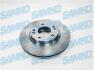 Диск тормозной HYUNDAI KIA wentylowana przуd SAMKO H2003V (фото 1)