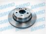 Диск тормозной MERCEDES W211 wentylowana przуd SAMKO M2002V (фото 1)