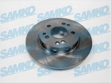 Тормозной диск MERCEDES W124 -95 lita przуd SAMKO M2121P (фото 1)