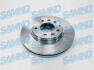 Диск тормозной MAZDA 6 2.0 SAMKO M5001V (фото 1)