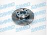 Диск тормозной ASTRA F/KADETT E lita przуd CORSA A/B SAMKO O1051P (фото 1)