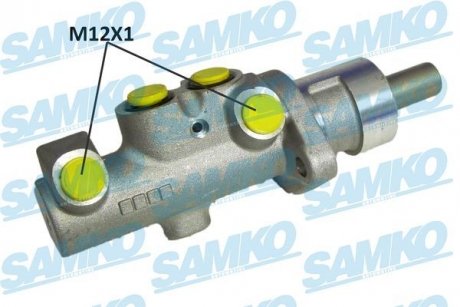Главный тормозной цилиндр SAMKO P30374 (фото 1)