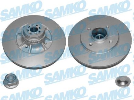 Гальмівний диск LPR HUB BRAKE DISC LINE - FULL COATED SAMKO R1035PRCA