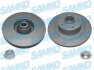 Гальмівний диск LPR HUB BRAKE DISC LINE - FULL COATED SAMKO R1045PRCA (фото 1)