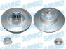 Гальмівний диск LPR HUB BRAKE DISC LINE - FULL COATED SAMKO R1077PRCA (фото 1)