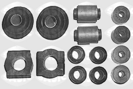 Ремкомплект, сполучна тяга стабілізатора SASIC 100K504