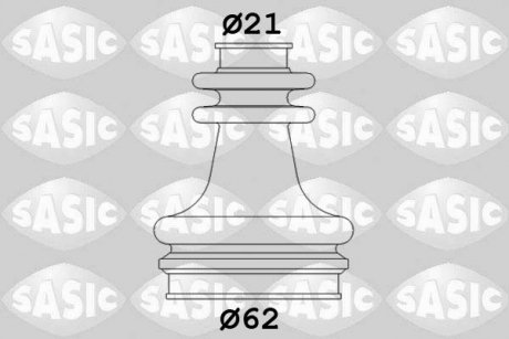 Пильовик привідного валу (набір) SASIC 2873653 (фото 1)
