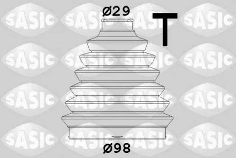 Фото 1 - комплект пылника, приводной вал SASIC 2933983 Комплект пылника, приводной вал SASIC 2933983 (фото 1)