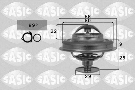 Термостат системи охолодження SASIC 3381041