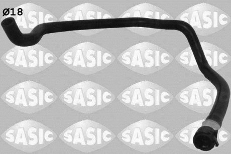 Шланг резиновой системы охлаждения SASIC 3400174
