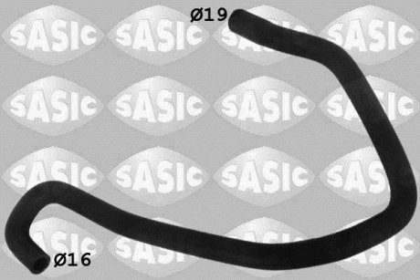 Шланг резиновой системы охлаждения OPEL RENAULT MOVANO MASTER II SASIC 3404135 (фото 1)