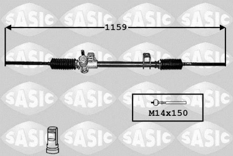 Кермовий механізм SASIC 4006011B