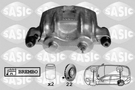 Супорт гальмівний SASIC 6506041