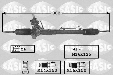 Кермовий механізм SASIC 7006014