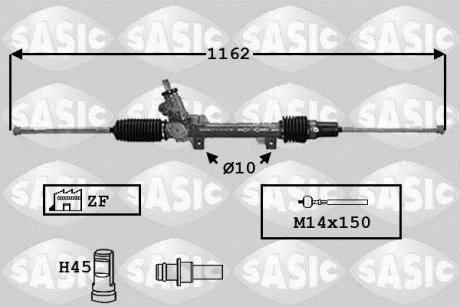 Рулевой механизм SASIC 7170021 (фото 1)