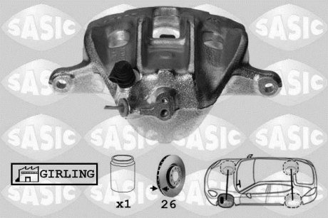 Супорт гальмівний SASIC SCA0080 (фото 1)