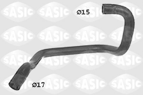 Патрубок системы охлаждения SASIC SWH0358