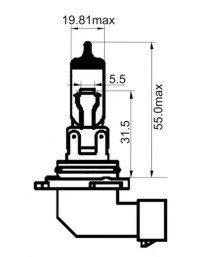 Лампа H12 12V 53W PZ20d SCT / Mannol 203003