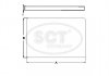 Фильтр салона Hyundai Santa Fe II, Sonata (05-) (SA 1289) SCT SCT / Mannol SA1289 (фото 3)