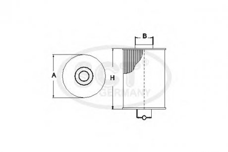 Топливный фильтр SCT / Mannol SC 7063 P