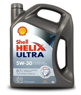Моторна олія Helix Ultra ECT C3 5W-30 синтетична 4 л SHELL 550042826