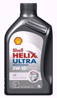 Моторное масло Hellix Ultra Professional AF 5W-30 синтетическое 1 л SHELL 550046288