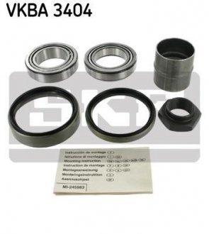 Підшипник колеса, набір SKF VKBA 3404