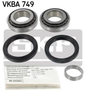 Набір підшипника маточини колеса SKF VKBA749