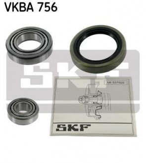 Набір підшипника маточини колеса SKF VKBA756 (фото 1)