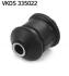 Tuleja wah. OPEL/VAUXHALL ASTRA F/ASTRA F CLASSIC/CALIBRA/VECTRA A VKDS335022