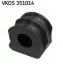 Подушка стабілізатора передн (17мм) AUDI A3, TT  SEAT LEON, TOLEDO II  SKODA OCTAVIA I  VW BORA, BORA I, GOLF IV, NEW BEETLE 1.4-3.2 09.96-12.10 VKDS 351014
