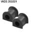 VW Втулка переднего стабилизатора d=22mm T5 03- (к-кт 2шт.) SKF VKDS 351019 (фото 1)
