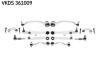Комплект важелів підвіски (передньої) Audi A4 94-01/A6 97-05/VW Passat 96-00 (товстий палец/повний) SKF VKDS361009 (фото 1)