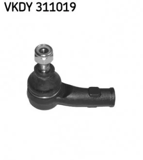 Рульовий наконечник прав SEAT CORDOBA, CORDOBA VARIO, IBIZA II, INCA, TOLEDO I VW CADDY II, CORRADO, GOLF II, GOLF III, GOLF IV, JETTA II, PASSAT B3/B4, POLO 1.0-Electric 08.83-01.04 SKF VKDY 311019