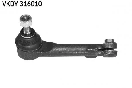 Рульовий наконечник прав RENAULT CLIO I, KANGOO, KANGOO EXPRESS, MEGANE I, MEGANE I CLASSIC, MEGANE I COACH, MEGANE SCÉNIC, SCENIC I 1.1-Electric 05.90- SKF VKDY316010