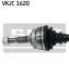 Приводной вал SKF VKJC 1620 (фото 2)