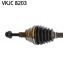 PУЈOЊ VW GOLF VI/PASSAT 1,4TSI LE 535MM SKF VKJC8203 (фото 2)