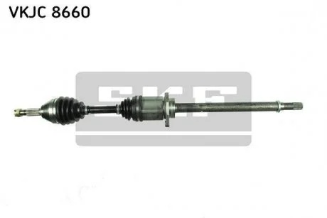 Привідний вал передн Прав 451/1012мм NISSAN QASHQAI I, X-TRAIL II RENAULT KOLEOS I 1.6D/2.0D 02.07- SKF VKJC8660