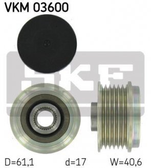 Шкив генератора SKF VKM03600