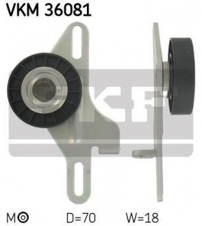 Натяжной ролик, поликлиновой ремень SKF VKM 36081
