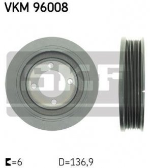 Шків колінчастого валу SKF VKM 96008 (фото 1)