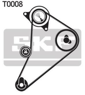 Ремінь ГРМ (набір) SKF VKMA04300 (фото 1)