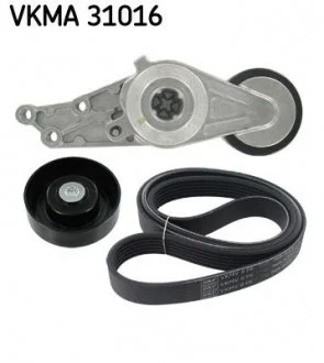 Роликовий модуль натягувача ременя (ролик, ремінь) SKF VKMA31016